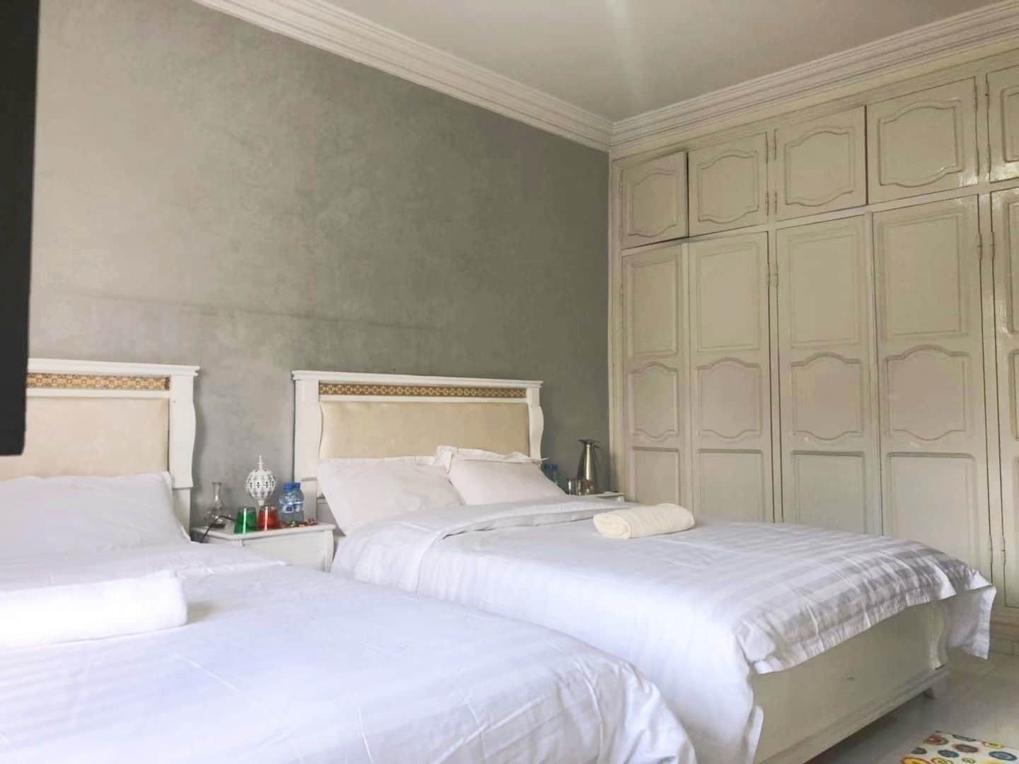Blue And White House Hotel Anfa-Superieur Buitenkant foto