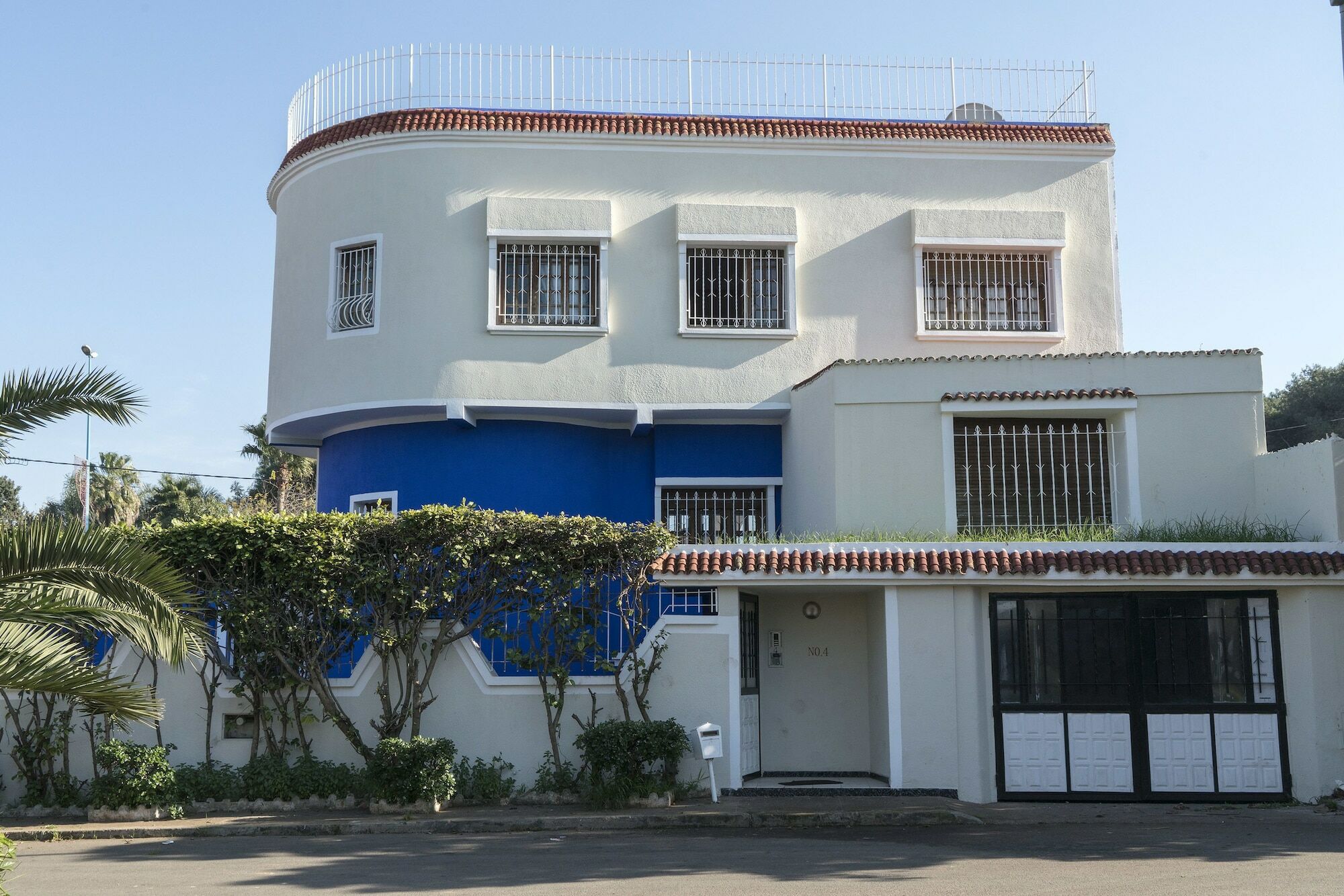 Blue And White House Hotel Anfa-Superieur Buitenkant foto