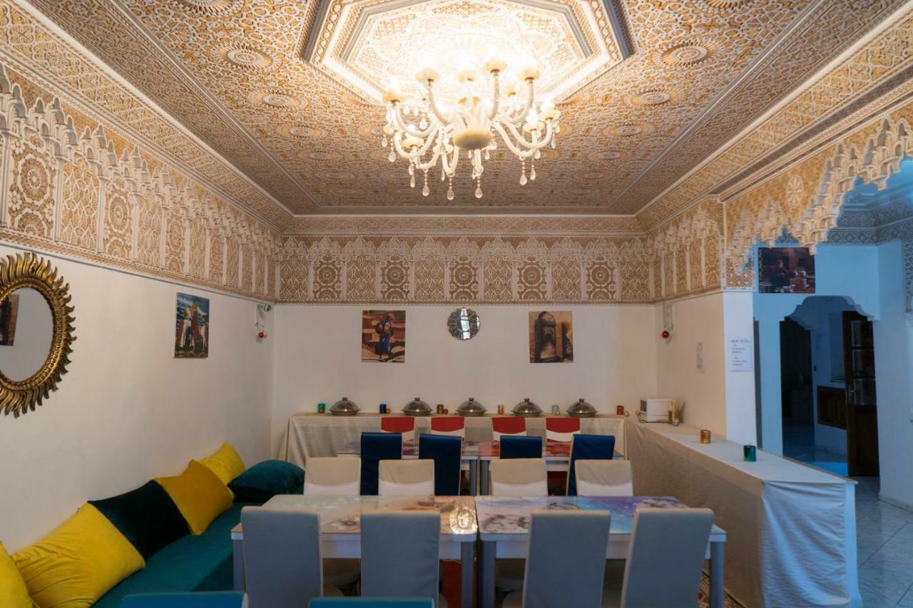 Blue And White House Hotel Anfa-Superieur Buitenkant foto
